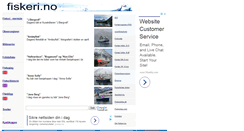 Desktop Screenshot of fiskeri.no